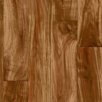 Pro Basic Redwood Acacia Wood Residential Vinyl Sheet Flooring 12ft. Wide x Cut to Length