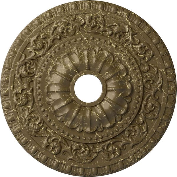 2-1/8 in. x 23-1/2 in. x 23-1/2 in. Polyurethane Vaduz Ceiling Medallion Moulding