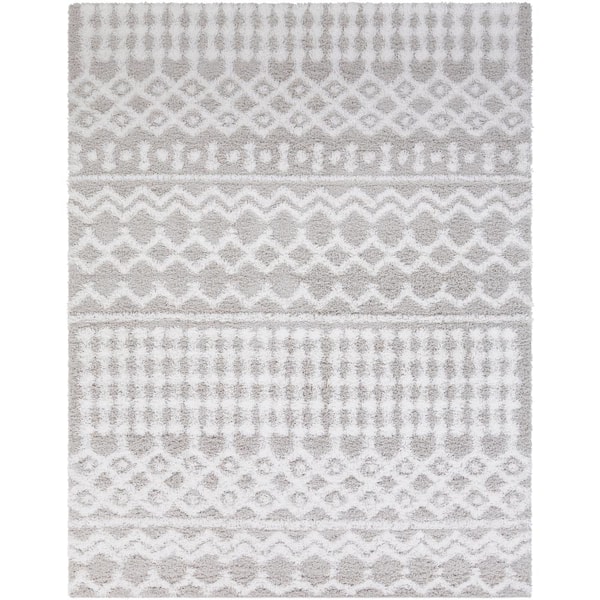 Livabliss Briar Gray 7 ft. 10 in. x 10 ft. 2 in. Area Rug