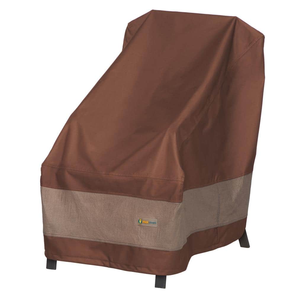 Ultimate Waterproof Mocha Cappuccino High Back Patio Chair Cover