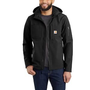 Carhartt Men's X-Large Black Cotton Duck Active Jacket 104050-BLK - The  Home Depot