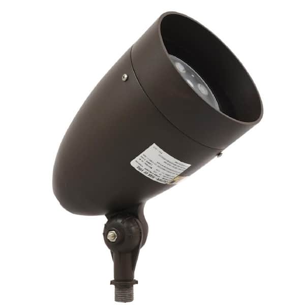 Sylvania 15-Watt Bullet Line Voltage Bronze LED Landscape Flood Light (3000K)