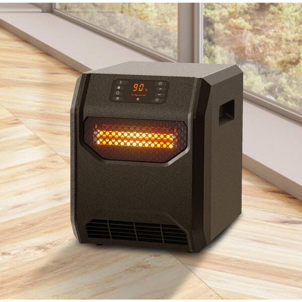 LifeSmart Large Room 1000W on sale Portable Electric Infrared Quartz Room Space Heater