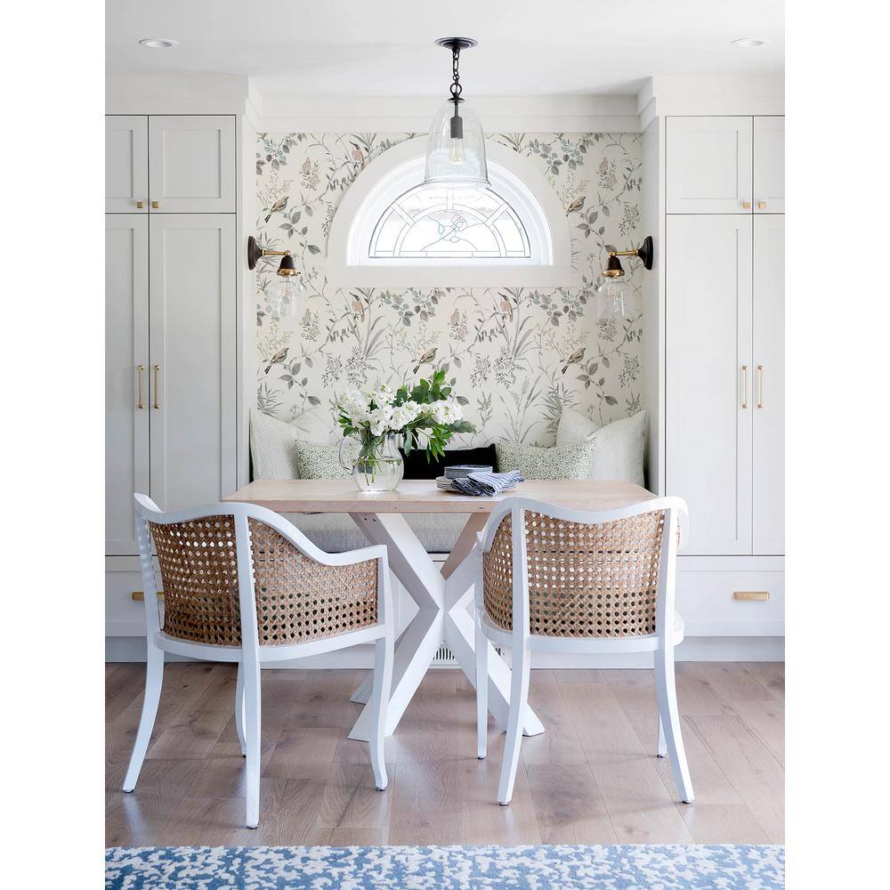Imperial Garden Neutral Botanical Non-Woven Wallpaper
