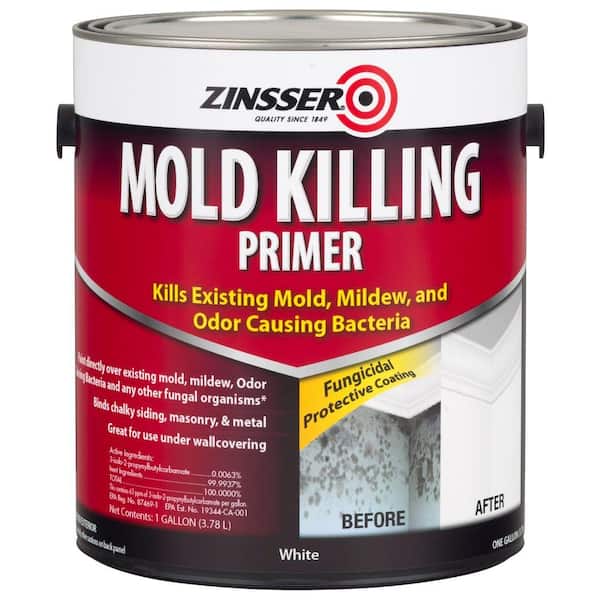 Zinsser 1 gal. Mold Killing Interior/Exterior Primer (2-Pack)
