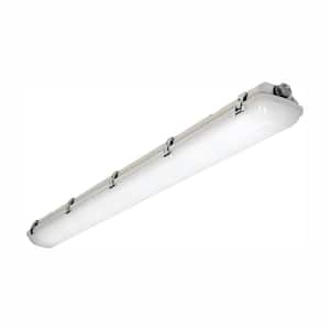 4 ft. 39-Watt White Integrated LED 4500-Lumens UNV Voltage Commercial Vaportite High Bay Light