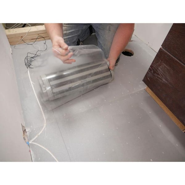 Stick Radiant Floor Heating Mat, Floor Warming Kit