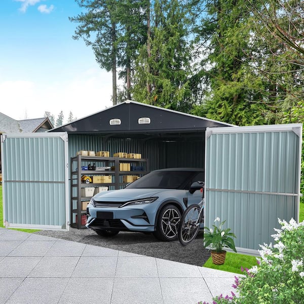 CARBUTLER 20 x 13 Ft. Outdoor Storage Shed Metal Garage Shed