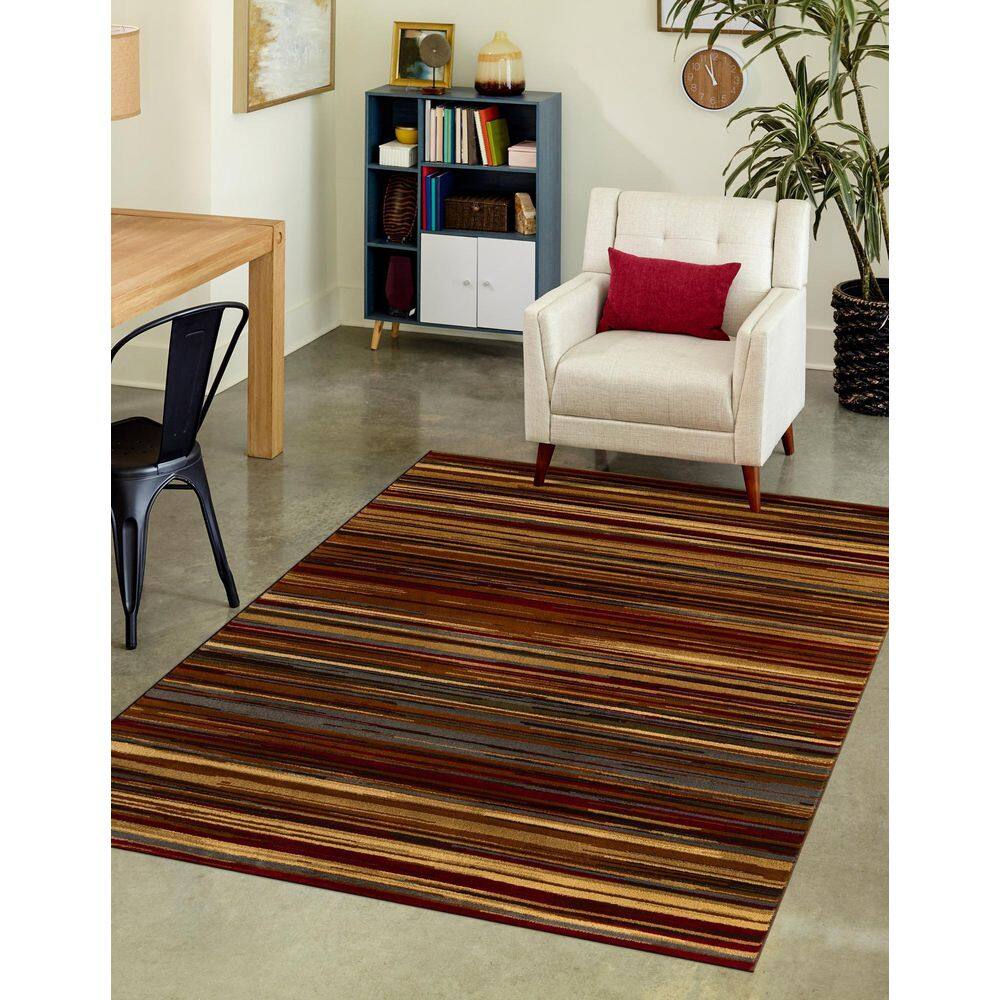 Handmade Braided Spot 4' x 6' Black Synthetic Rug