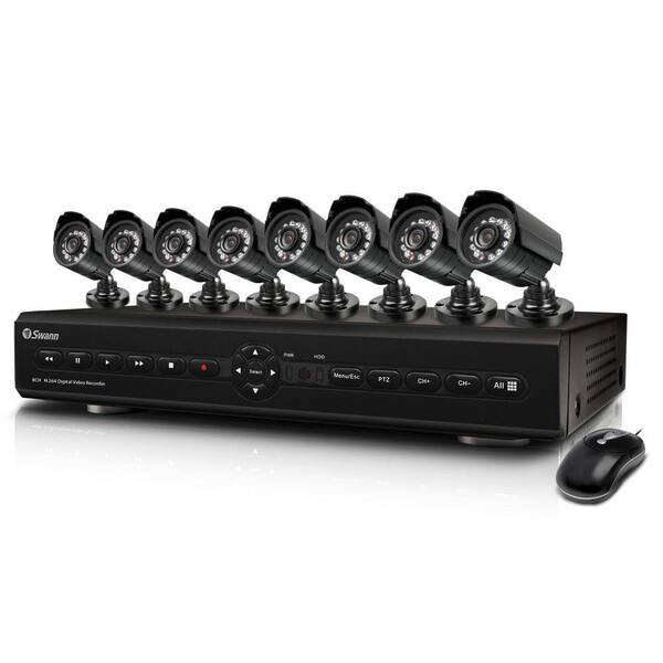Swann 8 CH Surveillance System with (8) 420 TVL Cameras-DISCONTINUED