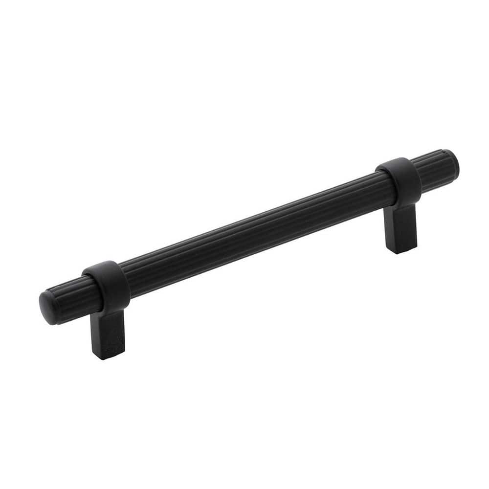 Sinclaire Collection 5-1/16 in. (128mm) Center to Center Matte Black Bar Cabinet Pull price history on PriceWatchPro