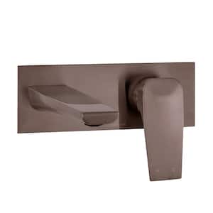 Monaco Single-Handle Wall Mounted Bathroom Faucet in Oil Rubbed Bronze