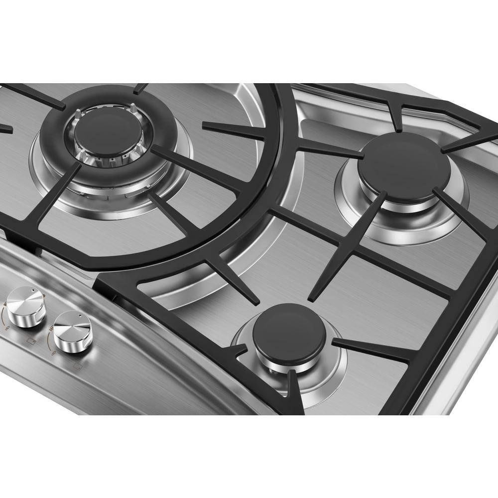 Empava 36" Stainless Steel 5 Burner Gas Cooktop