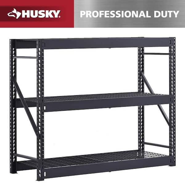 3-Shelf Metal Industrial Duty Freestanding Garage Storage Shelving Unit in Army Green (65 in. W x 54 in. H x 24 in. D)