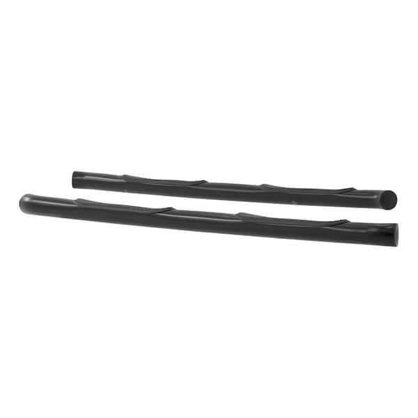 Aries 3-Inch Round Black Steel Nerf Bars, No-Drill, Select Honda Pilot