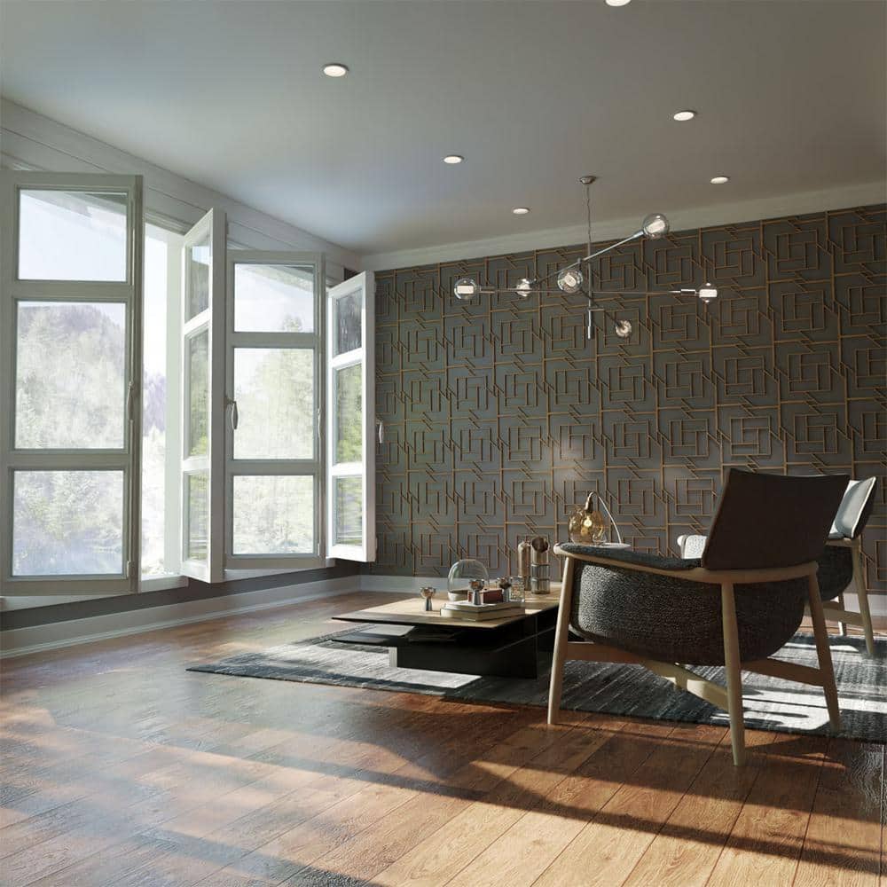 "15-3/8"" x 15-3/8"" x 1/4"" Medium Loveland Decorative Fretwork Wood Wall Panels, Alder (20-Pack)" price history on PriceWatchPro