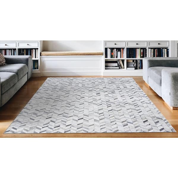 Prairie Vesle Ice Caps 4 ft. x 5 ft. Area Rug