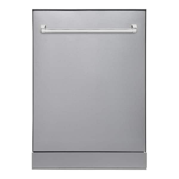 Hallman Classico 24 in. Dishwasher with Stainless Steel Metal Spray Arms in the Color SS with BOLD Chrome handle