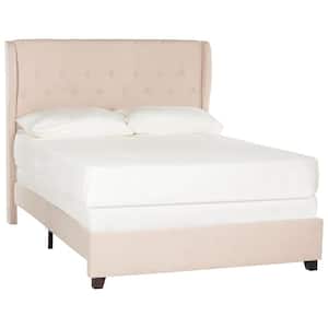 Blanchett Light Beige Queen Upholstered Bed
