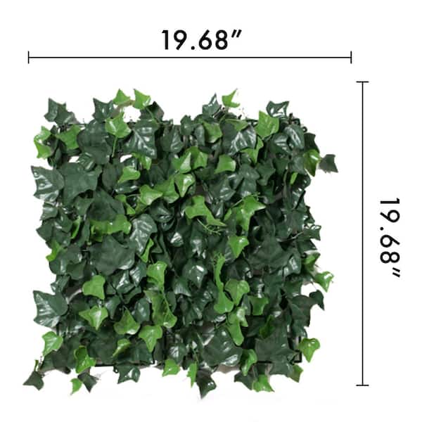 Greensmart Decor Artificial Ivy Wall Panels,Set of 4 (MZ- 8041)