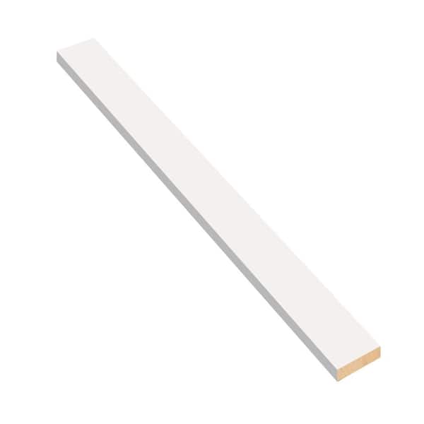 Unbranded 6 in. x 42 in. x 3/4 in. Filler in White Shaker - (6-Pieces/Carton)
