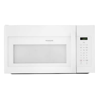 30 in. 1.6 cu. ft. Over the Range Microwave in White