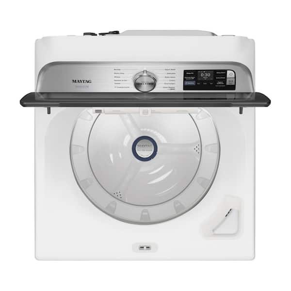 5.3 cu. ft. Pet Pro Top Load Washer in White with Impeller, Extra Power and Sanitize Cycle with Oxi