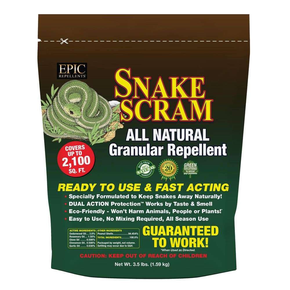 EPIC REPELLENTS 3.5 lbs. Granular Snake Repellent Shaker Bag