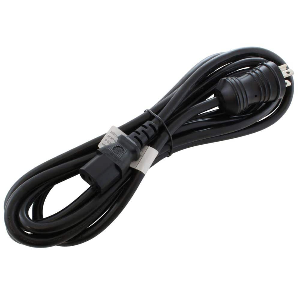 12ft 13A 16 / 3 Indoor Medical Grade Power Cord With IEC C13 Connector in Black price history on PriceWatchPro