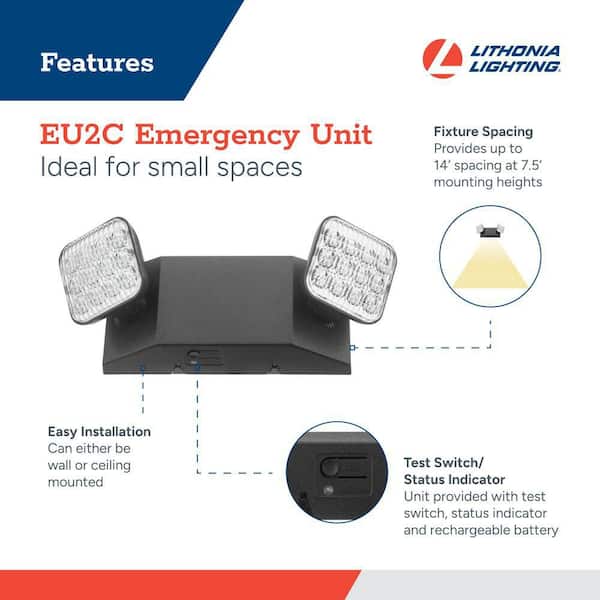 Lithonia Lighting Contractor Select EU2C 120-277-Volt Integrated