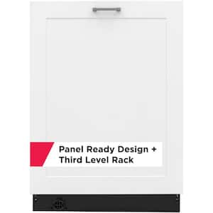 24 in. Top Control Built-In Stainless Steel Panel Ready Dishwasher