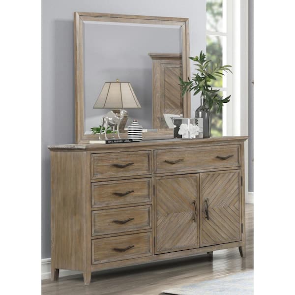 5 drawer dresser with mirror discount