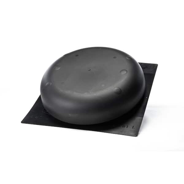 PYTHON 150 sq. in. NFA Black Polypropylene Static Round Vent