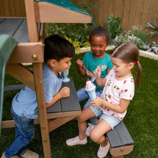 Kidkraft outdoor table and bench hot sale