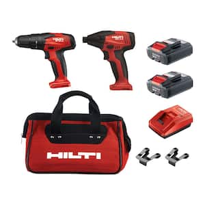 12-Volt Lithium-Ion Cordless Rotary Hammer Drill/Impact Driver Combo Kit (2-Tool)