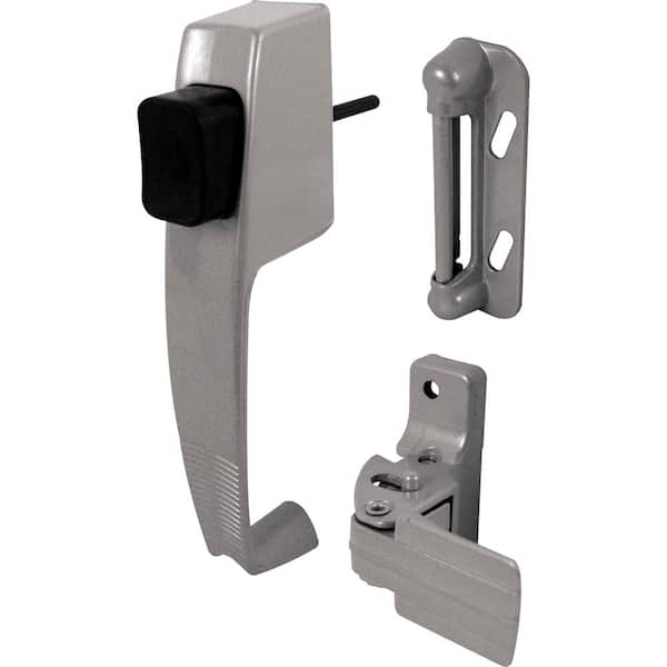 Prime-Line Aluminum Push Button Latch with Tie Down