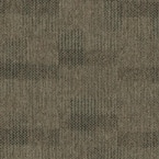 Ingram Brown Residential/Commercial 24 in. x 24 Glue-Down Carpet Tile (18 Tiles/Case) 72 sq. ft.