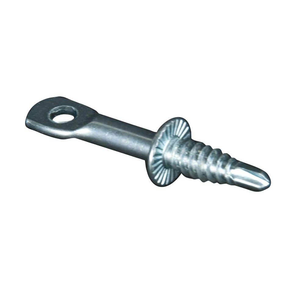 2" Self Drilling Metal Eye Lag Screws 2" x 1/4"  Hardware self tappers 100/pk 