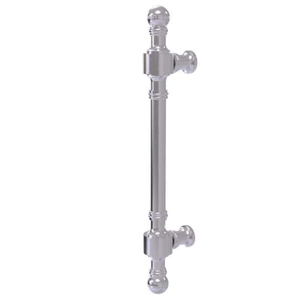 Allied Brass Retro Dot Collection 8 in. Center-to-Center Beaded Door Pull in Satin Chrome