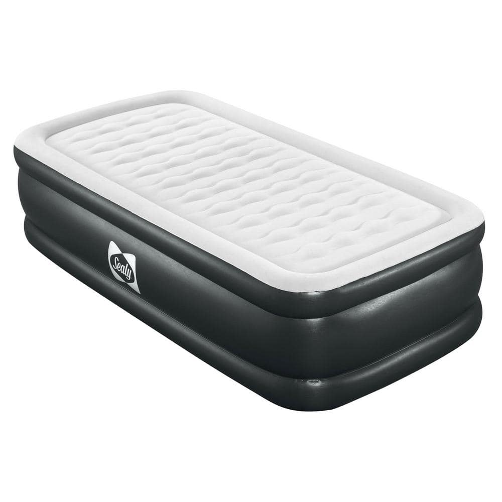 Skonyon Comfort 18 in. Twin Deluxe Air Mattress with Built in Pump