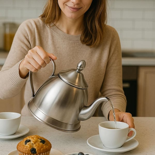 値下Creative Home Nobili Tea ステンレス ケトル 1L Amazon.com: Creative Home Nobili-Tea 1.0 Quart Stainless