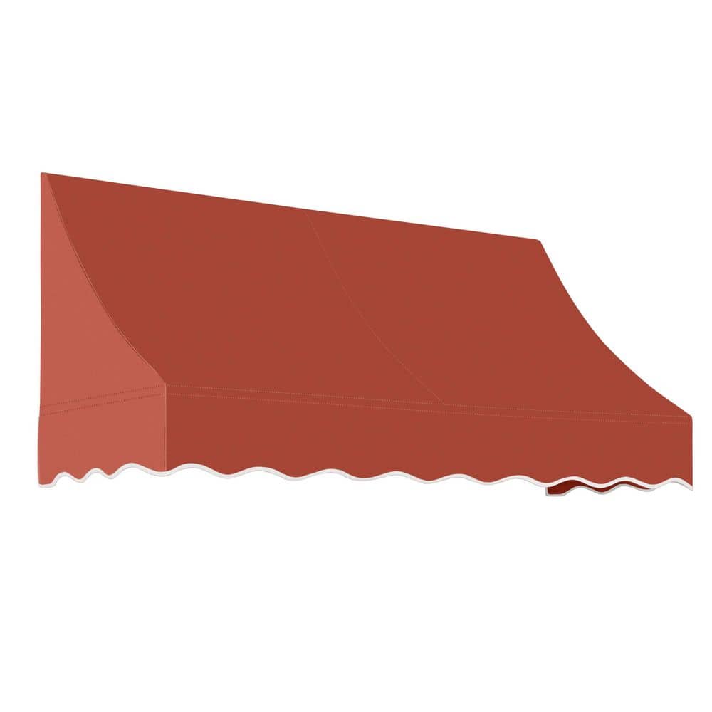 7.38 ft. Nantucket Acrylic Fabric Fixed Awning (88.5 in. W x 44 in. H x 36 in. D) in Terracotta price history on PriceWatchPro