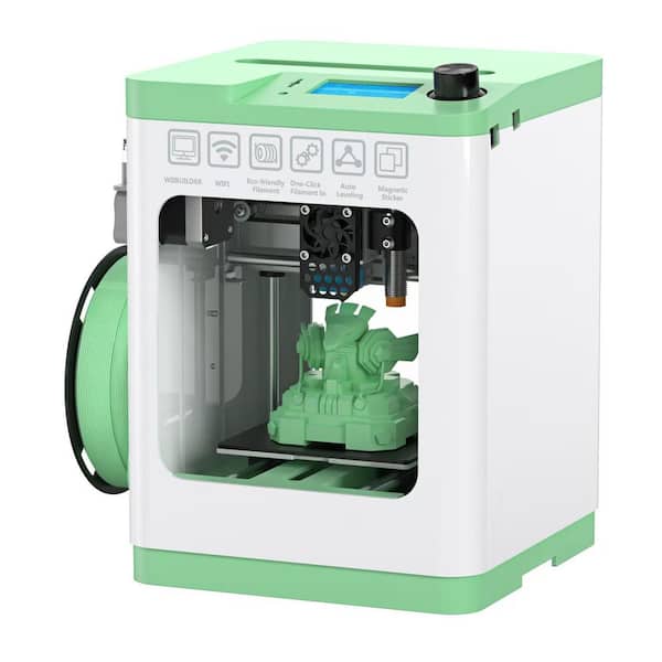 WiFi Cloud Printing 3D Printer, Fully Assembled and Mini 3D Printer for Beginners and Kids with Auto Leveling