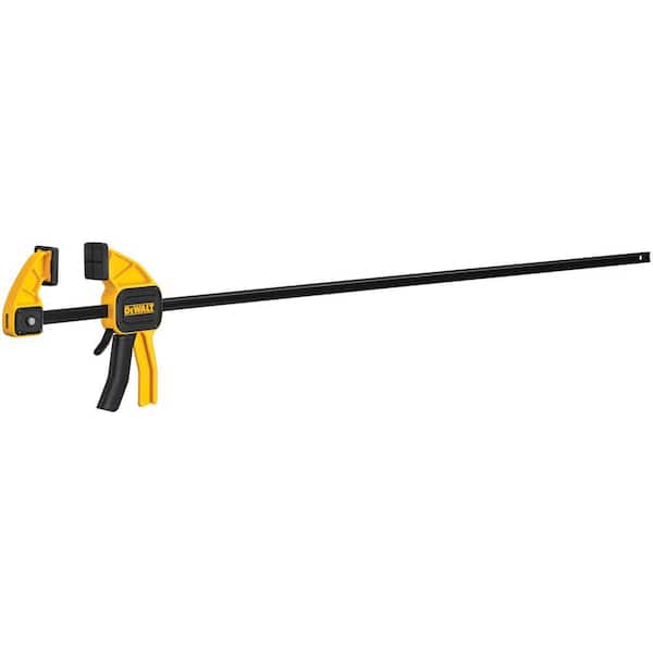 DEWALT 36 in. 300 lbs. Trigger Clamp with 3.75 in. Throat Depth DWHT83195 -  The Home Depot