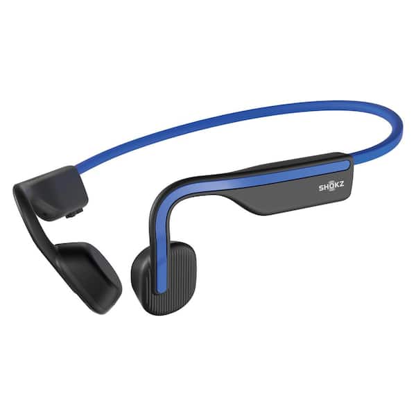 SHOKZ OpenMove Bone-Conduction Open-Ear Lifestyle Headphones with  Microphones in Blue S661-ST-BL-US - The Home Depot