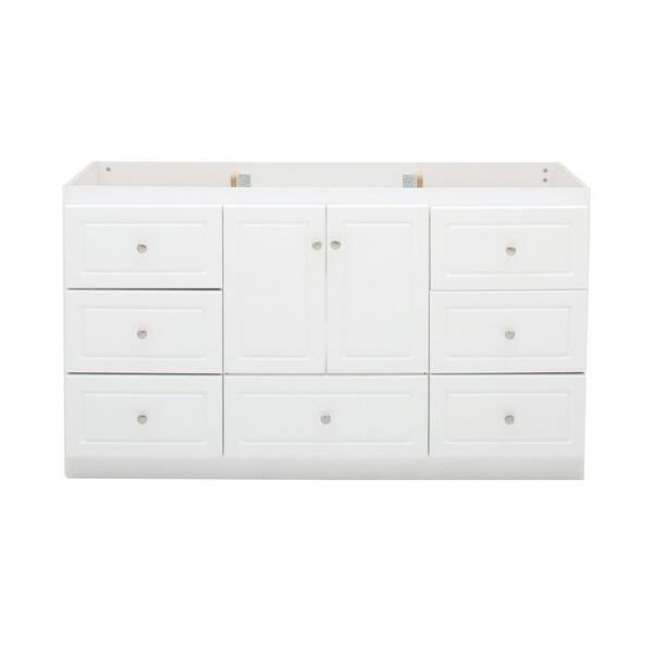 Simplicity by Strasser Ultraline 60 in. W x 21 in. D x 34.5 in. H Bath Vanity Cabinet without Top in Winterset