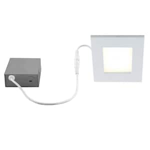 4 in. White Recessed LED Lighting Fixture