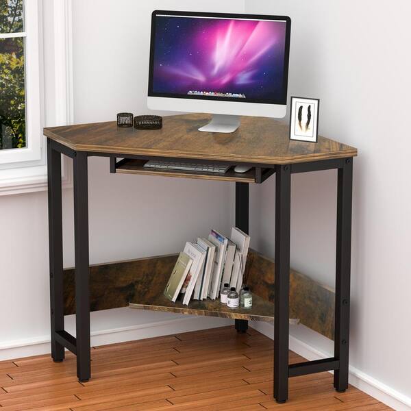 small corner laptop desk