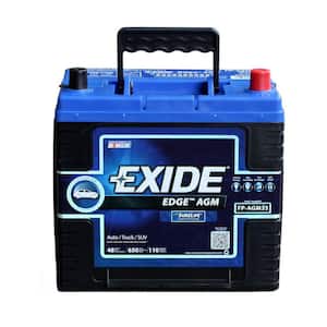 Edge 12 volts Lead Acid 6-Cell 35 Group Size 650 Cold Cranking Amps (BCI) Auto AGM Battery