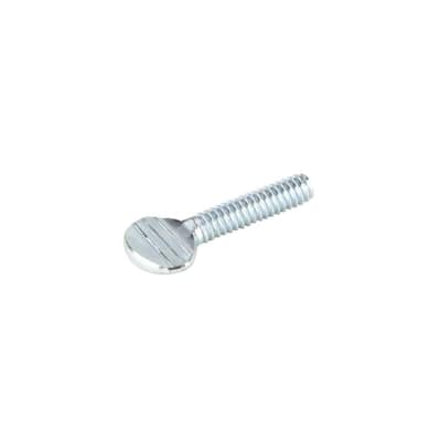 #10-24 x 1/2 in. Thumbscrew Thumb Zinc Plated Machine Screw (4-Pack)